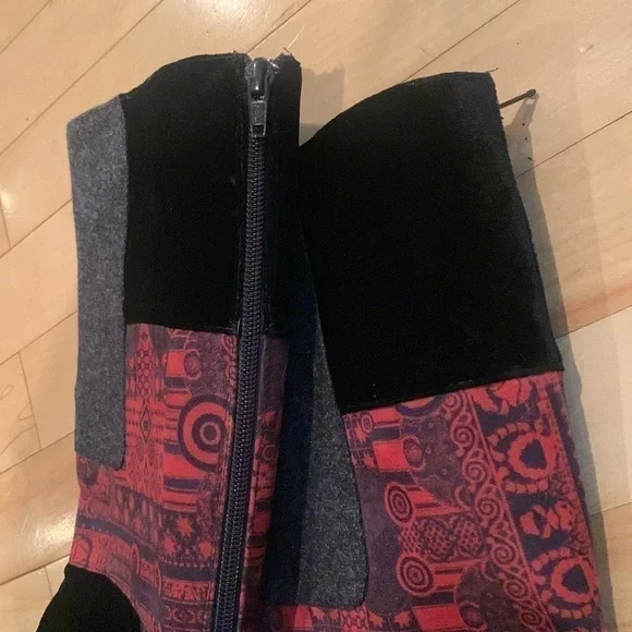 Desigual Textured heeled boots Shanon - Picture 7 of 12